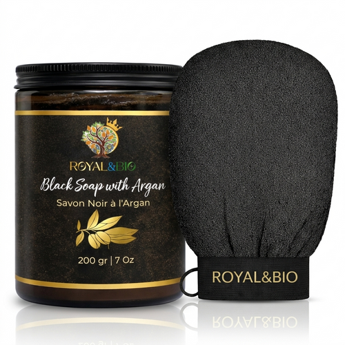 Moroccan Black Soap with Argan